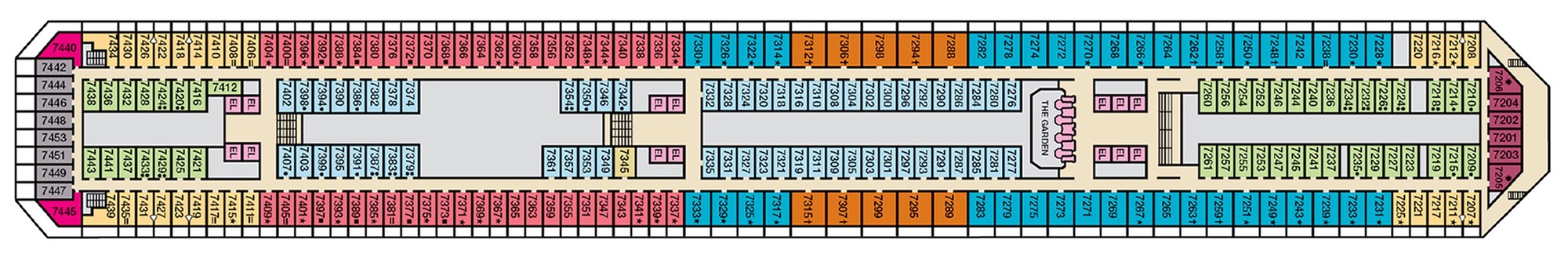 Deck 7 - Empress plan